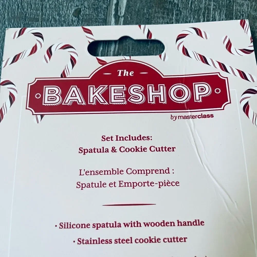 Christmas Dachshund Dog Baking Spatula Cookie Cutter Gift Set